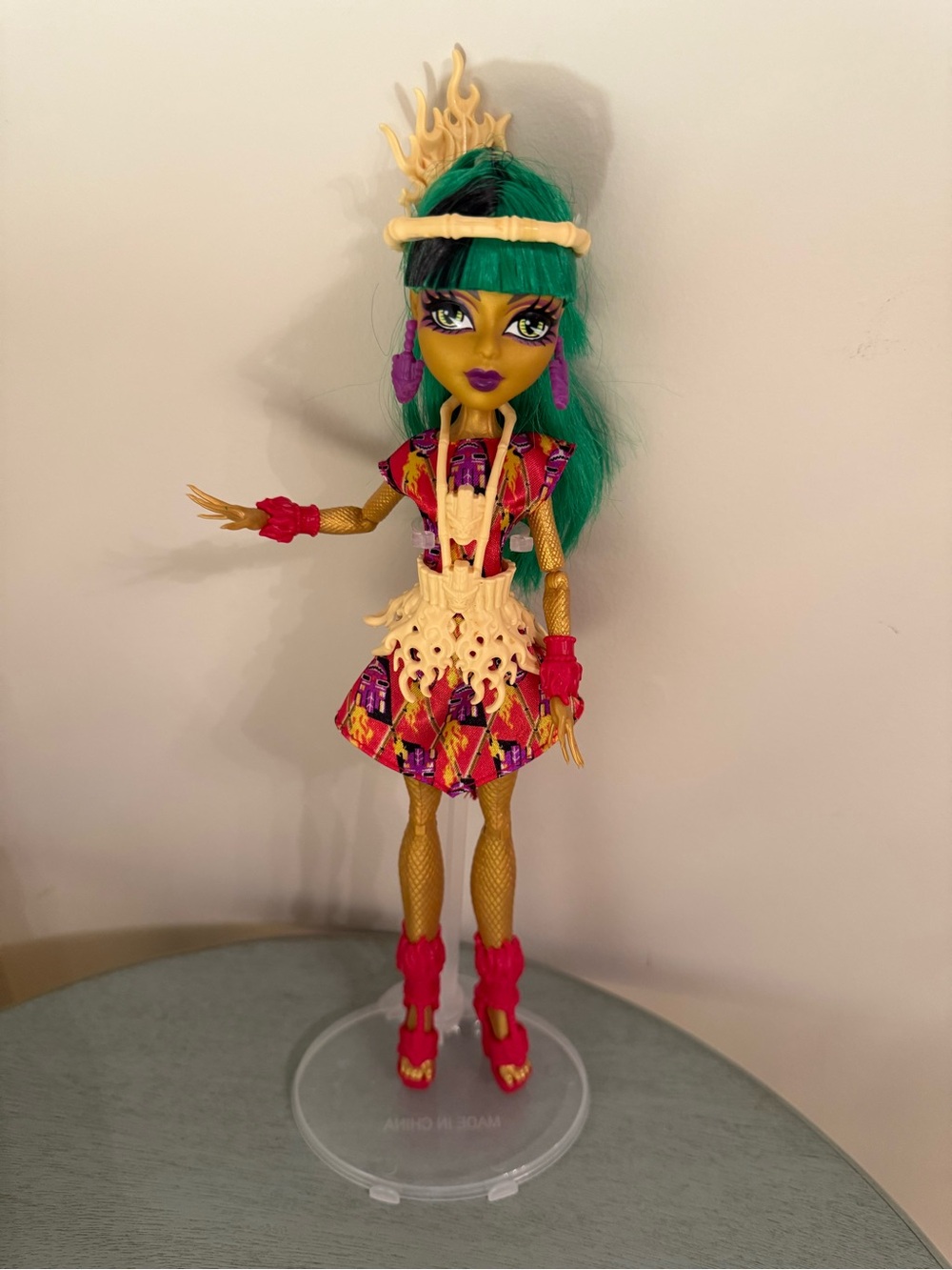 G1 Monster High Jinafire Long Ghouls' Getaway Doll